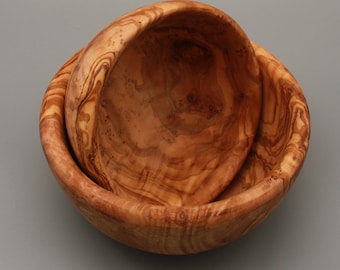 Olive wood bowl, diameter selectable | made of olive wood | Handmade