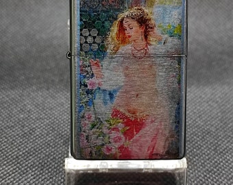 Original Zippo with print / Pin Up