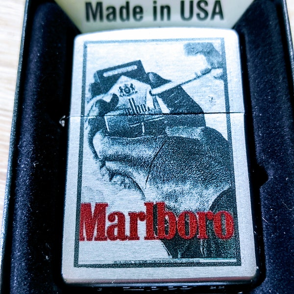 Original Zippo with print / Marlboro 2 Vintage