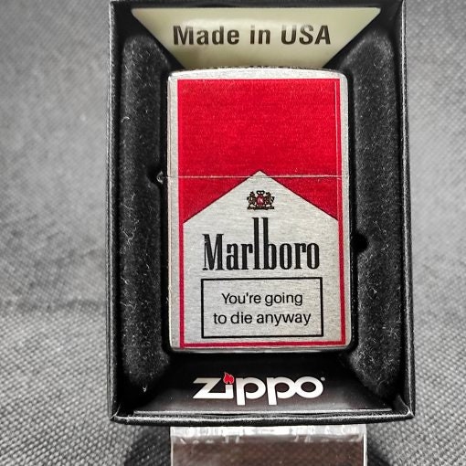 Marlboro Zippo - Etsy