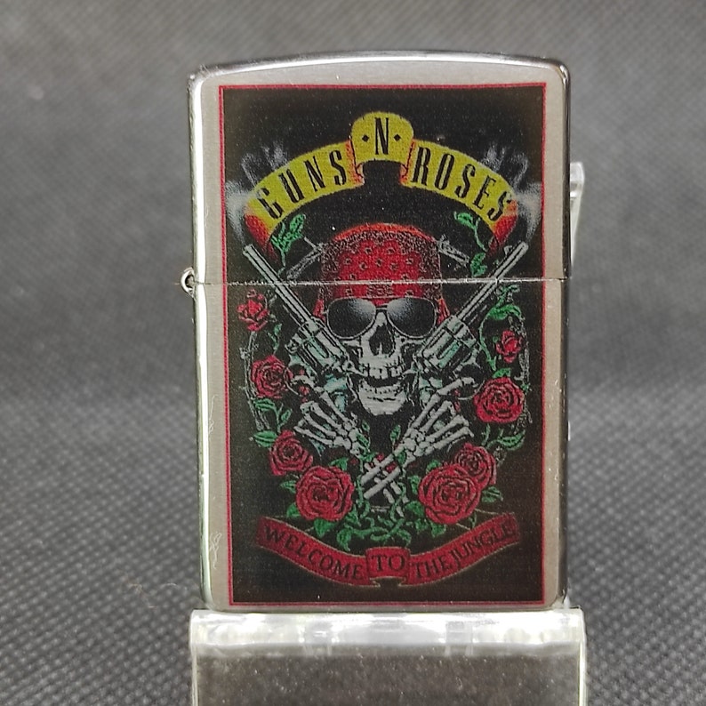 Original Zippo With Print / Guns N Roses Etsy