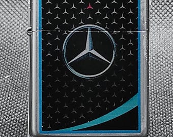 ビンテージ ZIPPO アーマー MERCEDES BENZ 2007年型 Zippo ジッポー アーマー 無地 鏡面 シルバー ハイポリッシュ