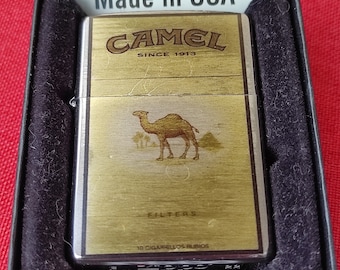 Original Zippo mit Aufdruck / Camel