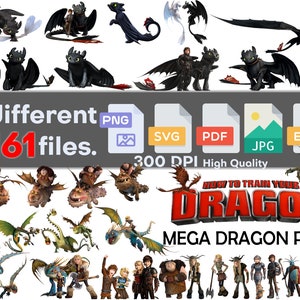 Cómo entrenar a tu dragón PNG, Entrena a tu dragón SVG, PNG Pack, Pegatina, Clipart, papel digital, Transparente, invitación, Alfabeto, Paquete
