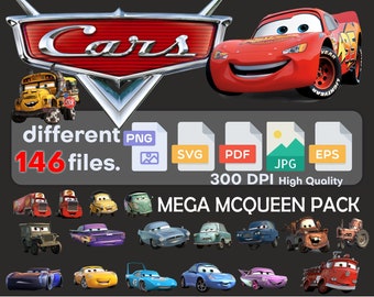 Lighting mcqueen PNG, Lighting mcqueen SVG, Samochody mcqueen png, mcqueen svg, Samochody kreskówka svg, clipart, zaproszenie, naklejka, papier cyfrowy