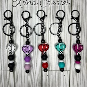 Beadable Keychain Bars ~ 4 Colors – Twinkletoes Glitter and More