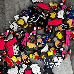 K A W S Croc Charms | Shoe Charms | Bundle of 5 or 10