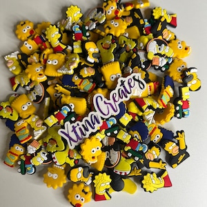 Simpsons Croc Charms Bundle: Random Mix, Shoe Decoration