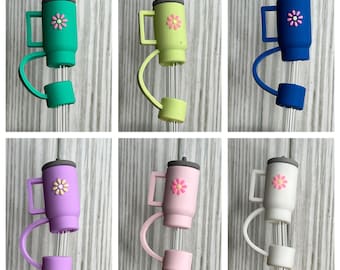 Straw Toppers | Tumbler Straw Toppers | Cups | Reusable  | DIY |