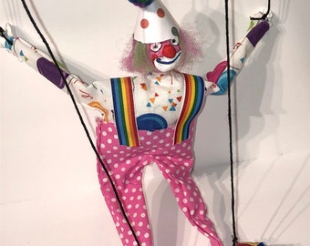 Birthday Auguste Clown Marionette