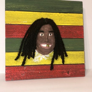 Rasta Head Plaque