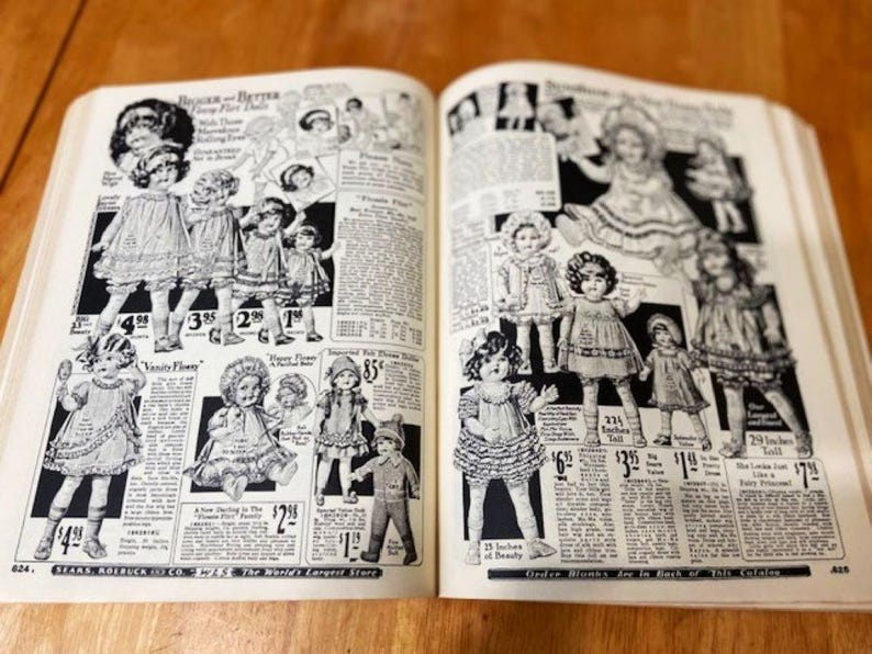 1927 Sears Catalog Printed in 1970 Over 1000 Pages Etsy