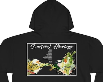 Luv Sic Hexalogy Tracklist Hoodie | Pocket and Back Print