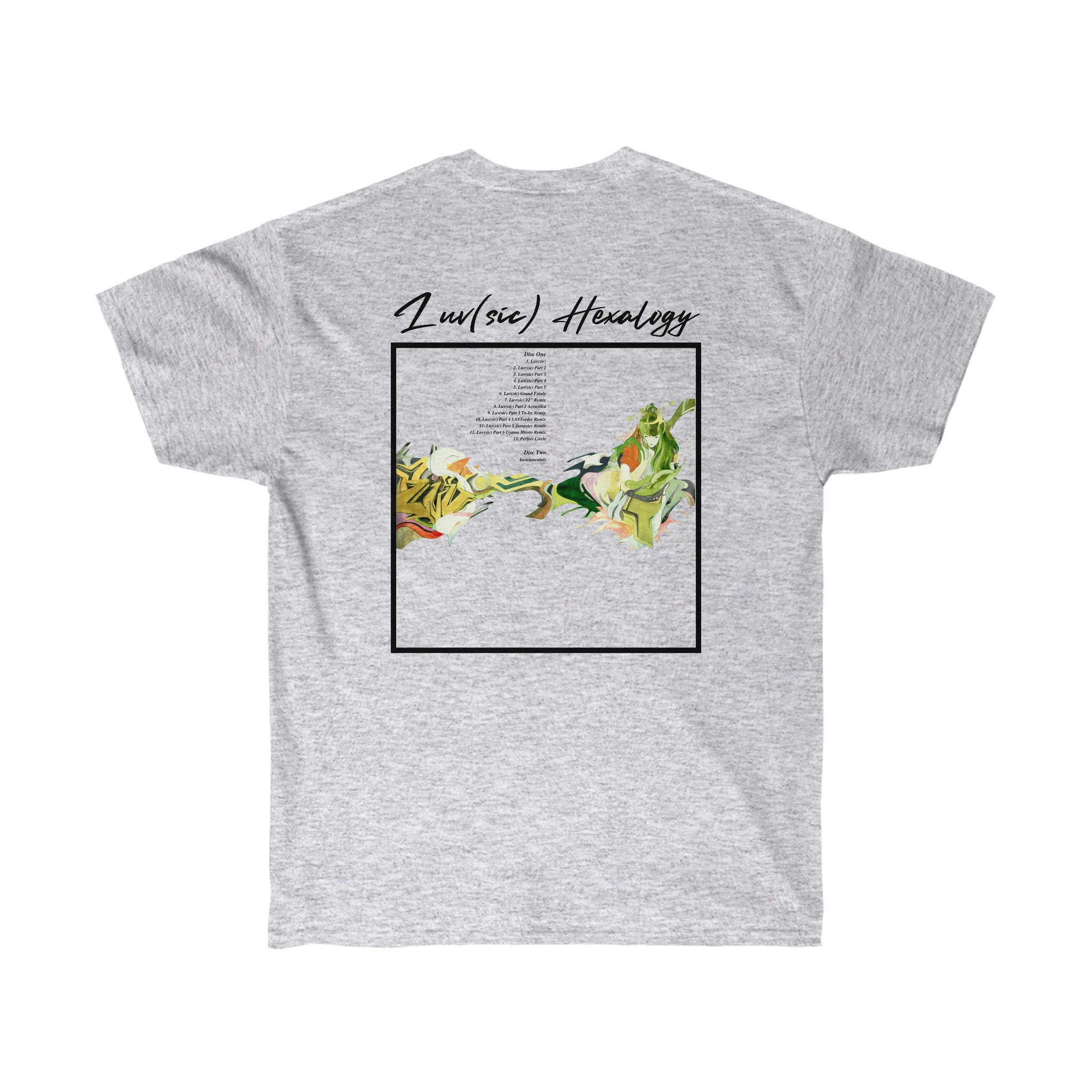 Nujabes Luv Sic Hexalogy Tracklist T shirt Pocket and Back   Etsy