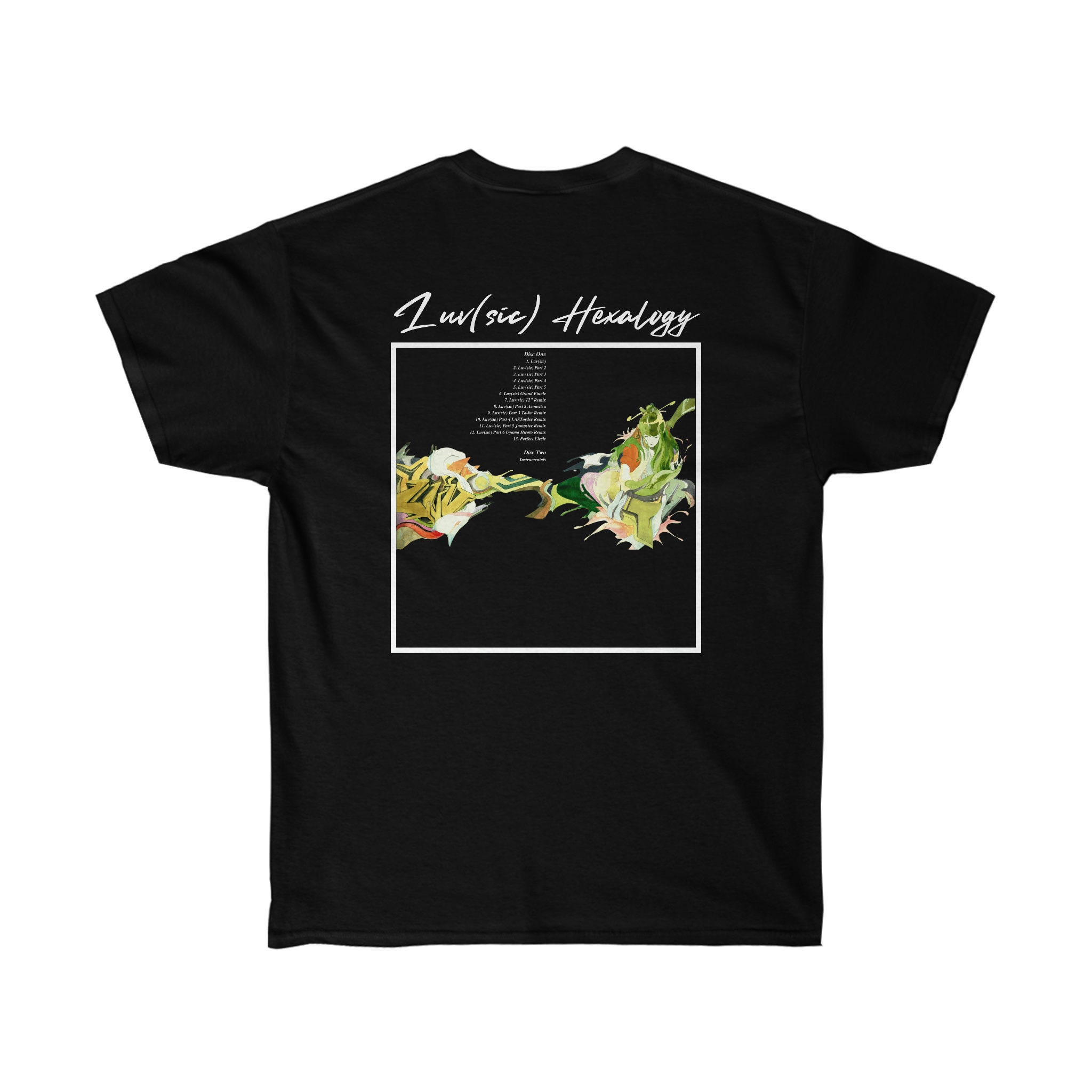 Nujabes Luv Sic Hexalogy Tracklist T-shirt Pocket and Back - Etsy