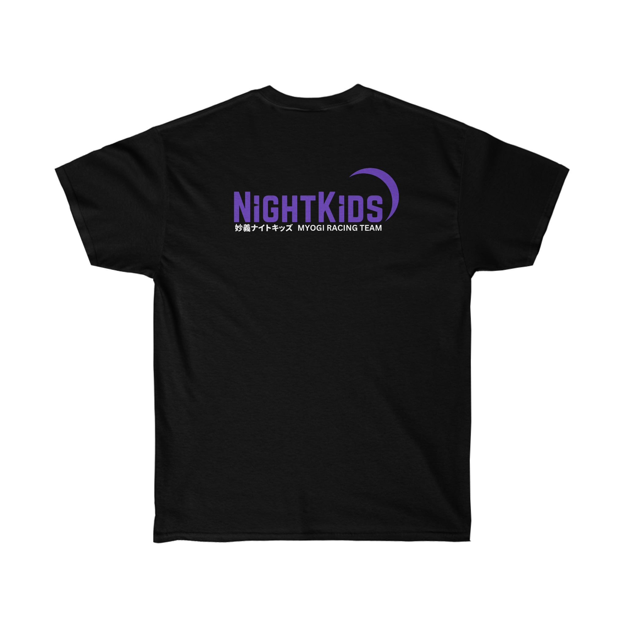 【頭文字D】SHINGO&TAKESHI Tシャツ ナイトキッズ GT-REG6 Initial D Nightkids Myogi Team T-shirt | Pocket and Back Print