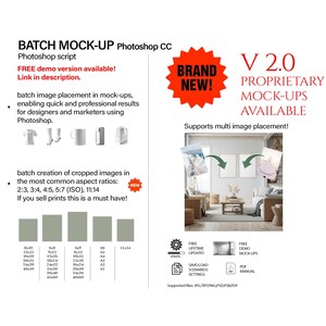 Photoshop Mockup Automation Tool: Batch Mockup Scene Creator (Digital Download