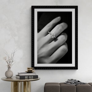 Luxury Poster, Fashion Printable Wall Art, Black White Style, Vintage Magazine, Digital Designer Poster, Vogue Printable, Instant download