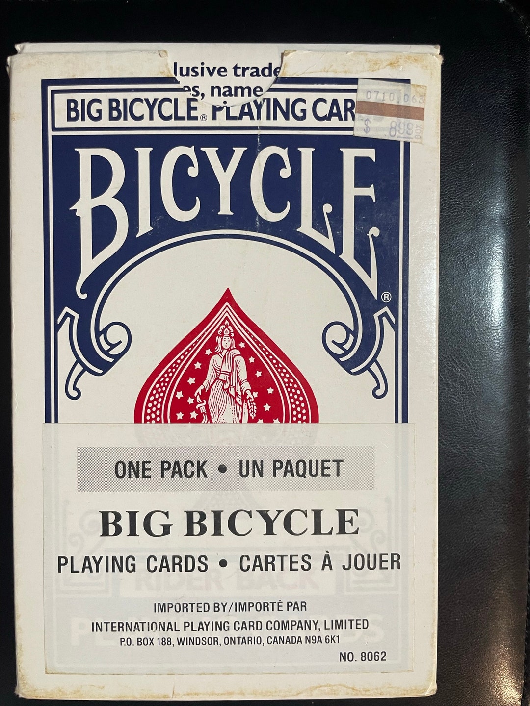 Big Bicycle Playing Cards Etsy