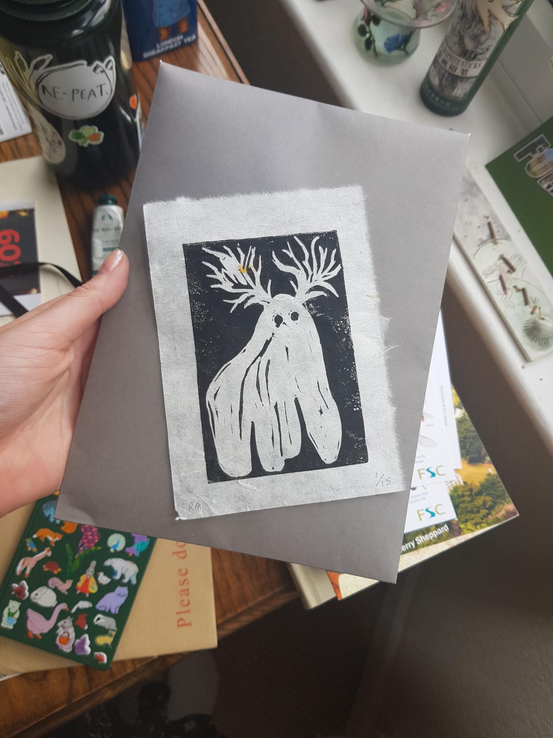 Treefolk Design Hand Printed Treefolk Character - Etsy UK