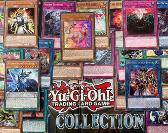 Pack of 100 Different Yugioh Cards - Includes 80 Commons, 15 Silver Rare &  5 Ultra or Secret Rare Cards - Etsy