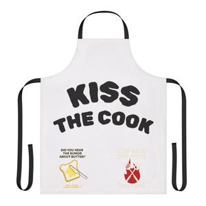 Grembiule da cucina divertente, regalo divertente per chef, accessorio da cucina, regalo per amanti della cucina, grembiule da barbecue per le feste