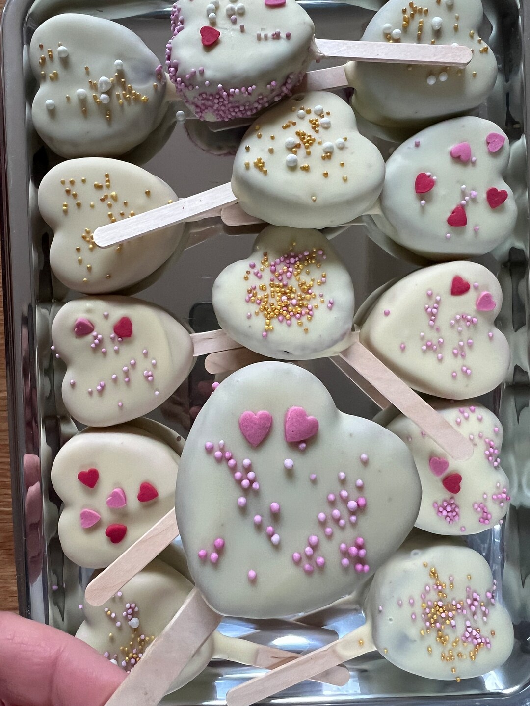 Cakesicles, Valentines Day , Cakepops, Homemade to Order. Etsy UK