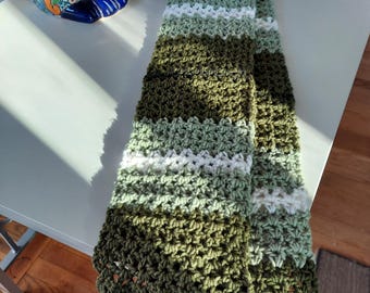 Beginner Friendly Crochet Pattern, V Stitch Scarf
