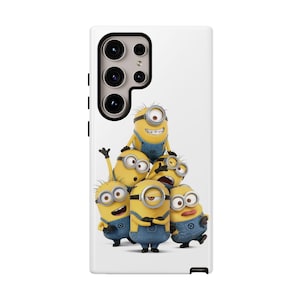 Etui Minion | Robuuste telefoon | Stijlvol iPhone, mooi Samsung, mooi Google Pixel, mooi personnalisée, accessoire iPhone.
