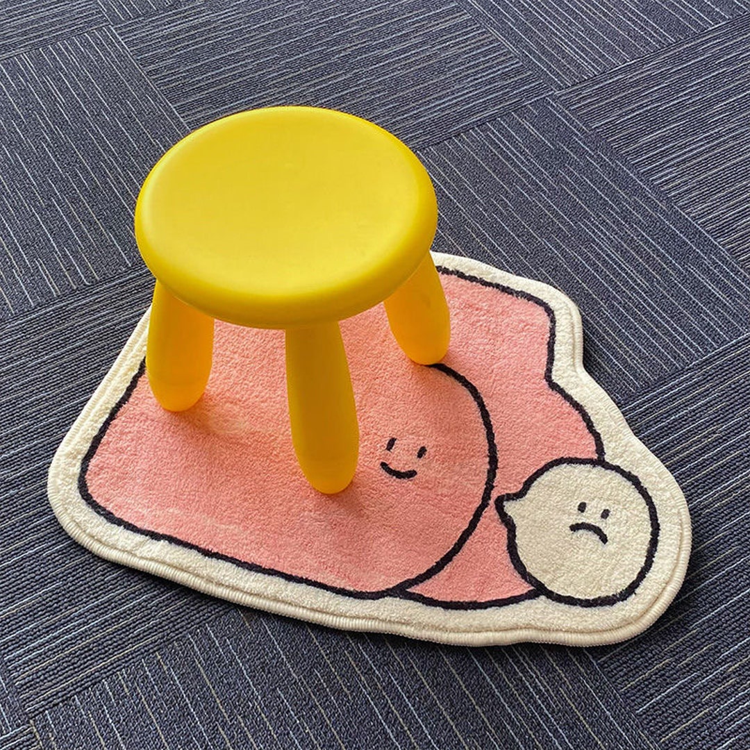 Super Cute Small Area Rug Fluffy Rug for Bedroom Bathroom - Etsy