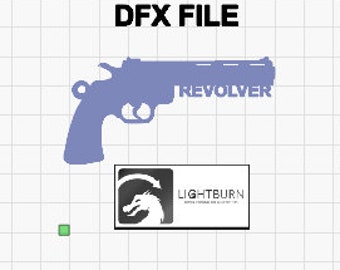DXF Revolver keychain