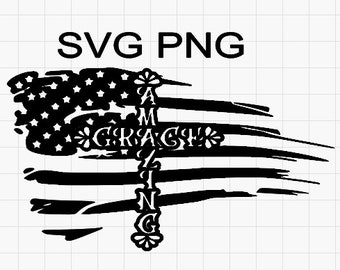 Amazing Grace SVG PNG downloadable