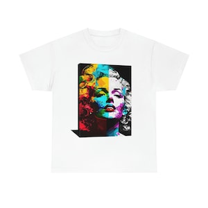 Marilyn Monroe Unisex Heavy Cotton Tee