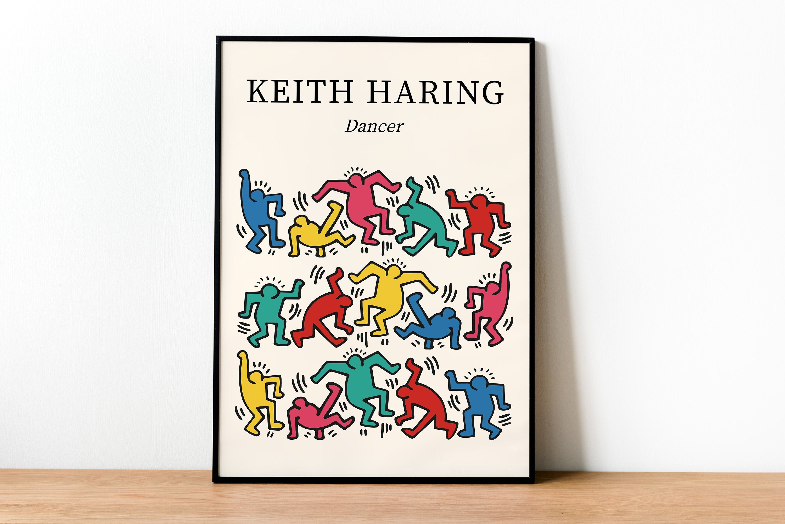 Keith Haring アート作品 2点セット Keith haring art - Etsy 日本