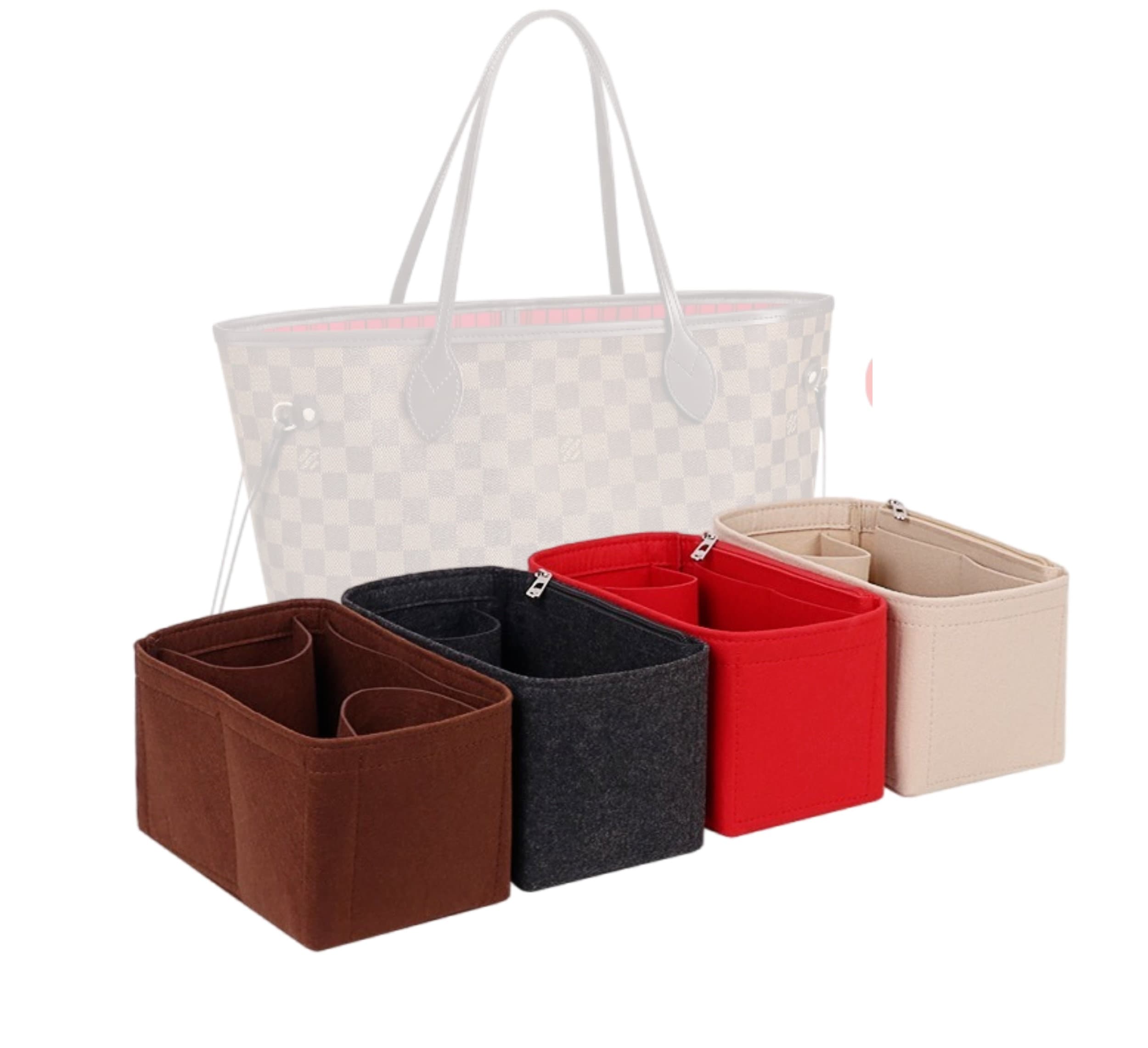 Bag Organizer for Louis Vuitton Neverfull MM (Organizer Type A) - Zoomoni