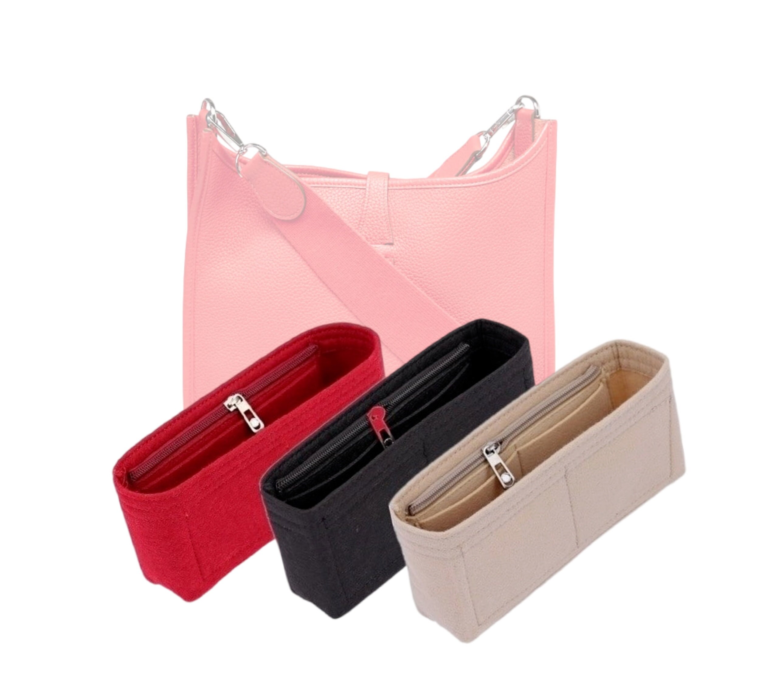  Zoomoni Hermes Evelyne III 29 Bag Insert Organizer (Set of 2) -  Premium Felt (Handmade/20 Colors) : Handmade Products