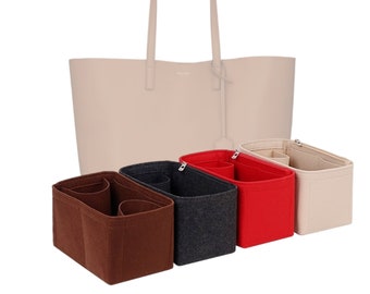 SL Shopping Tote Bag Organizer. Tote Felt Insert Handbag 