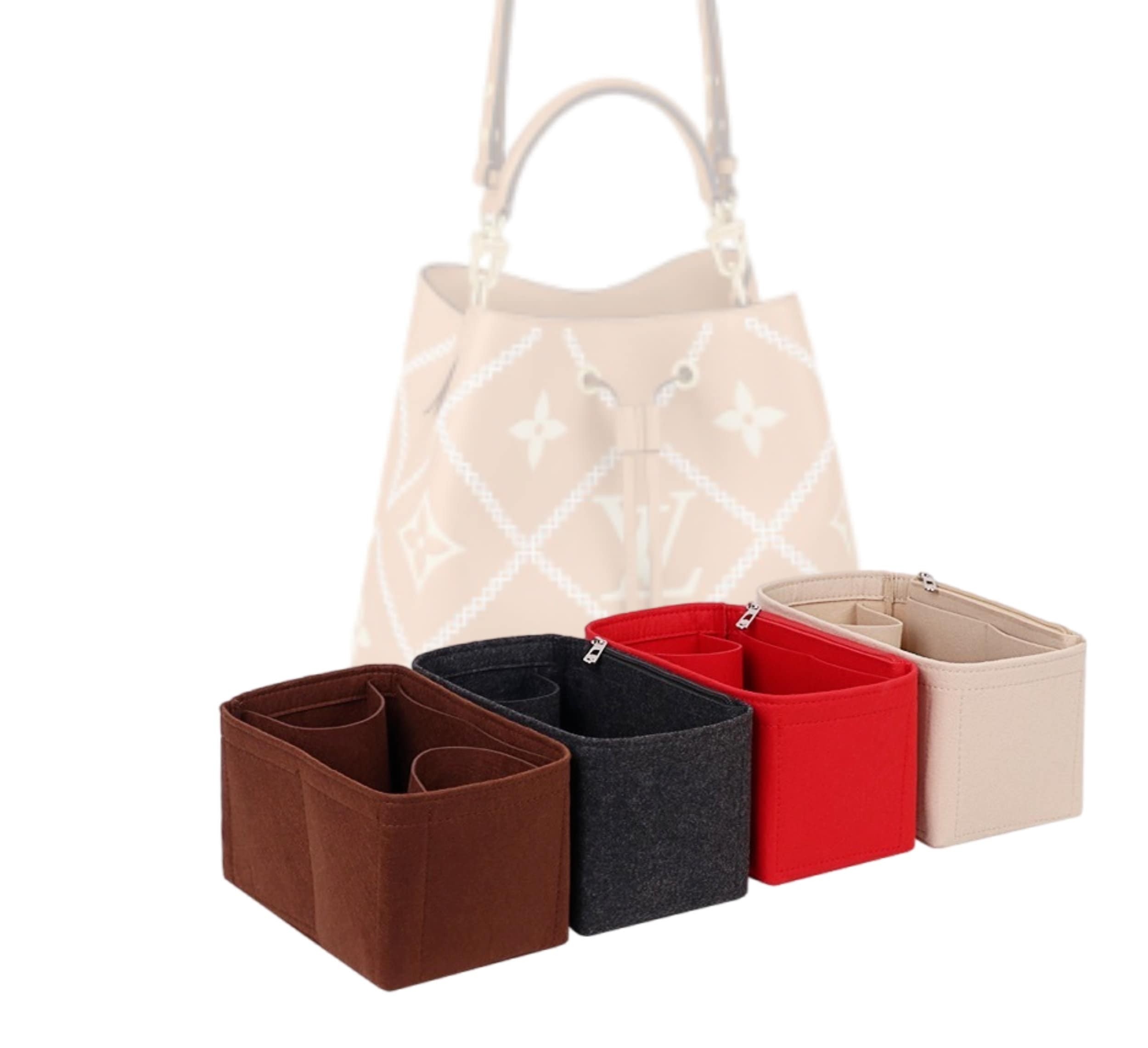 Set of 2 Purse Organizers with the Basic Slim Style for Louis Vuitton  NeoNoe Bags