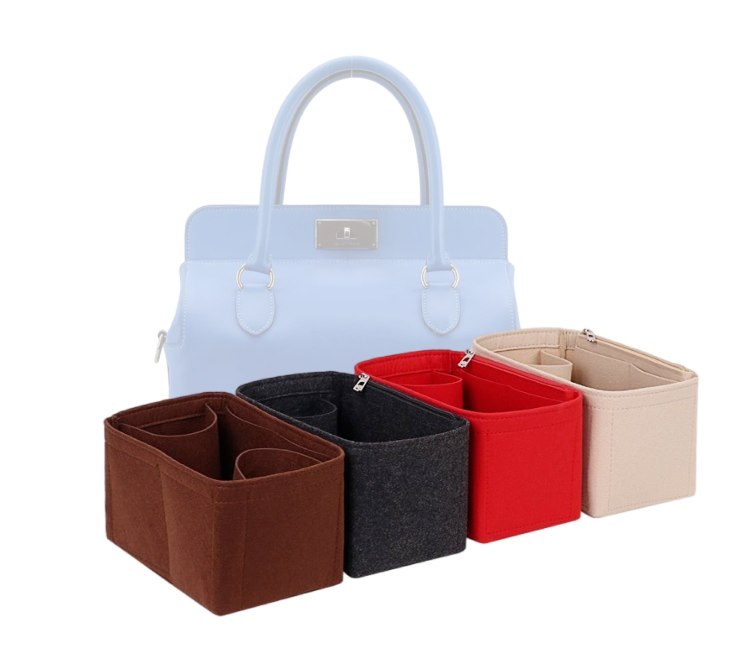 Insert Organizer Bag Crescent  Luxury Designer Bag Organizer