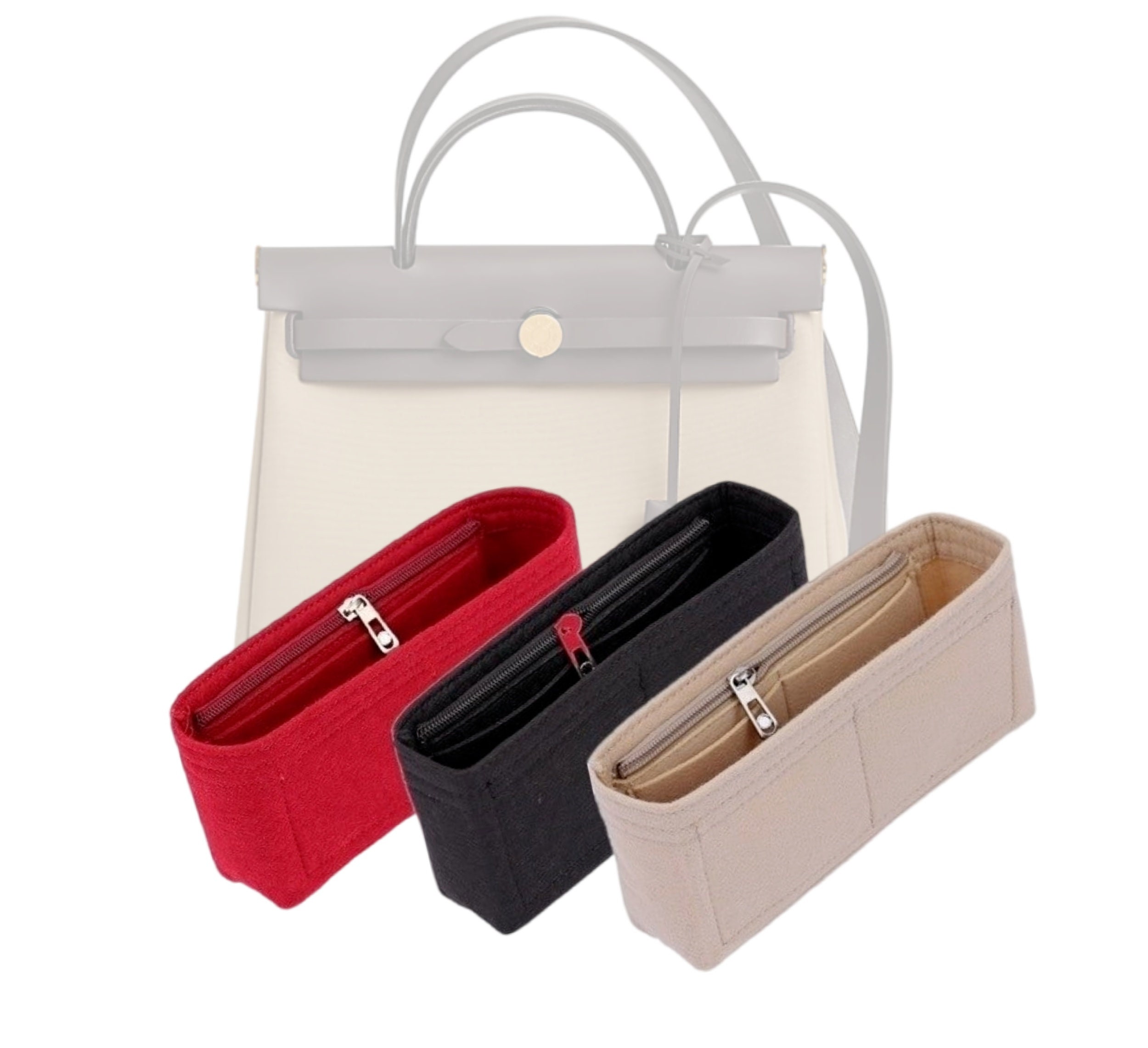Bag and Purse Organizer with Singular Style for Hermes Herbag 39