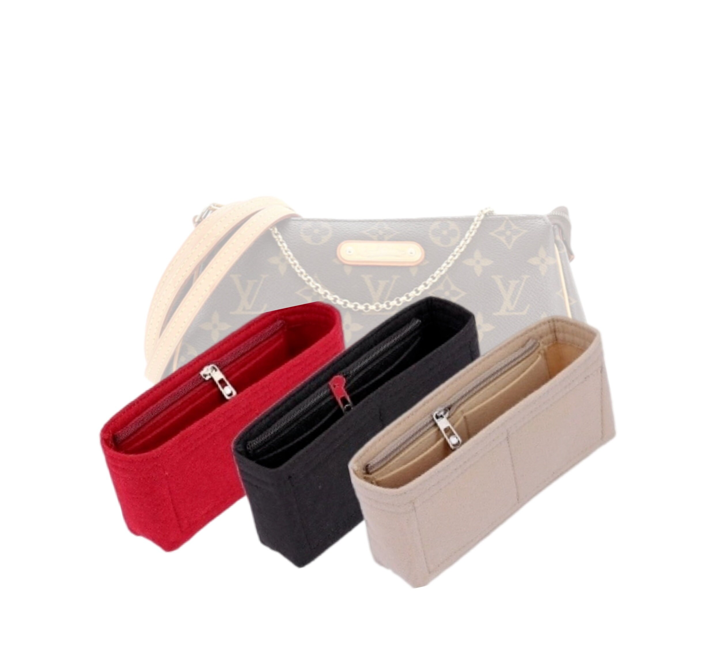 Eva Clutch Insert / Organizer / Shaper / Protector for L. V. 