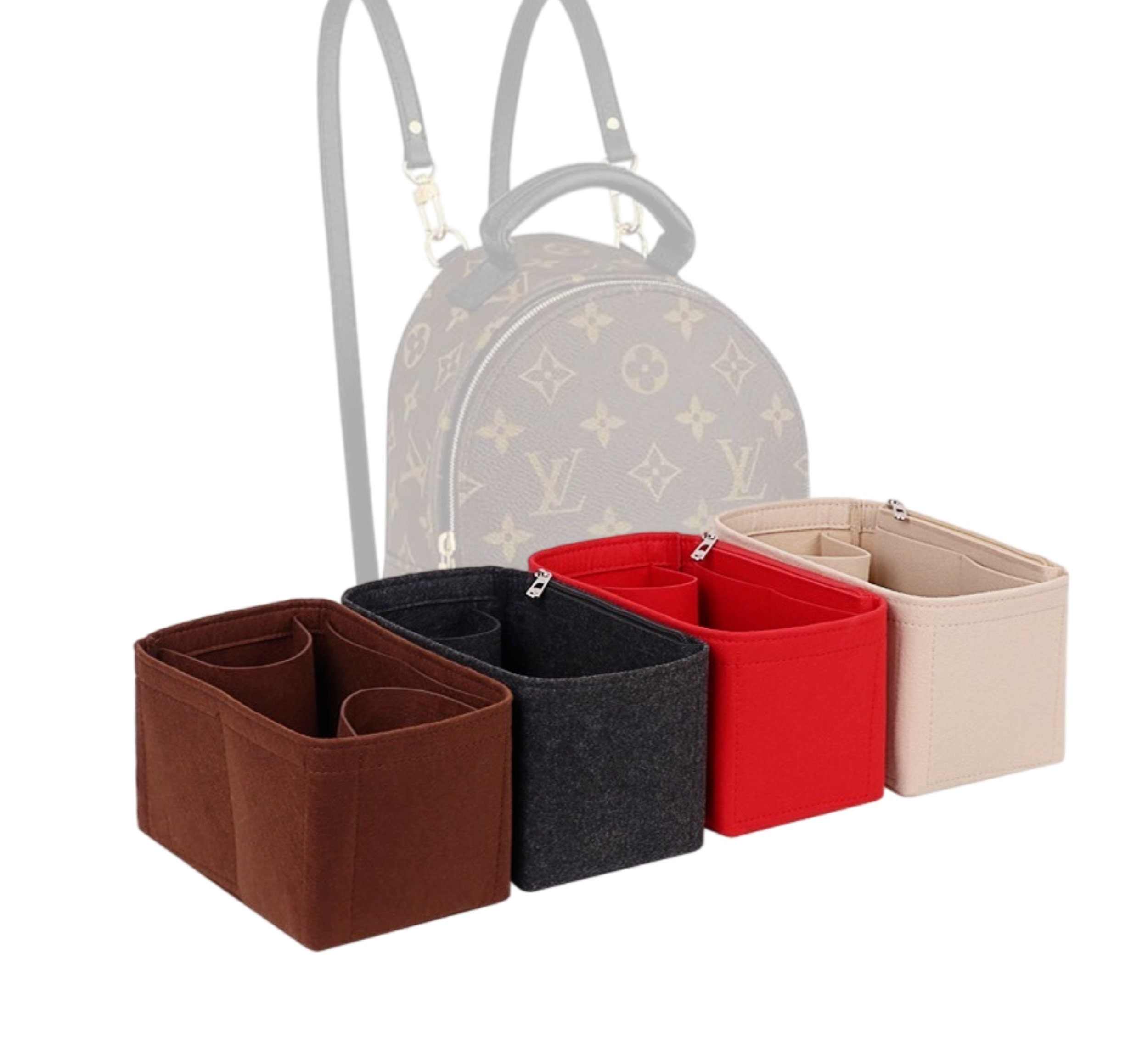 For Palm Springs Backpack Mini Bag Insert Organizer In 15 Cm/5.9 Inches  Height, Bag Liner