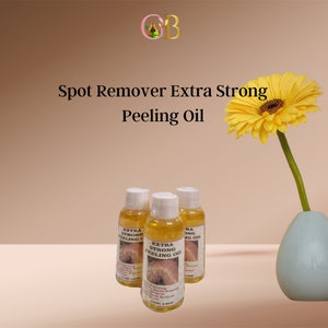 Extra Strong Peeling Oil for Spot Removal | Natural and Effective Skincare Solution