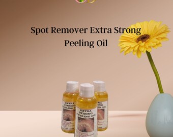 Aceite Peeling Extra Fuerte para Eliminación de Manchas / Solución Natural y Efectiva para el Cuidado de la Piel