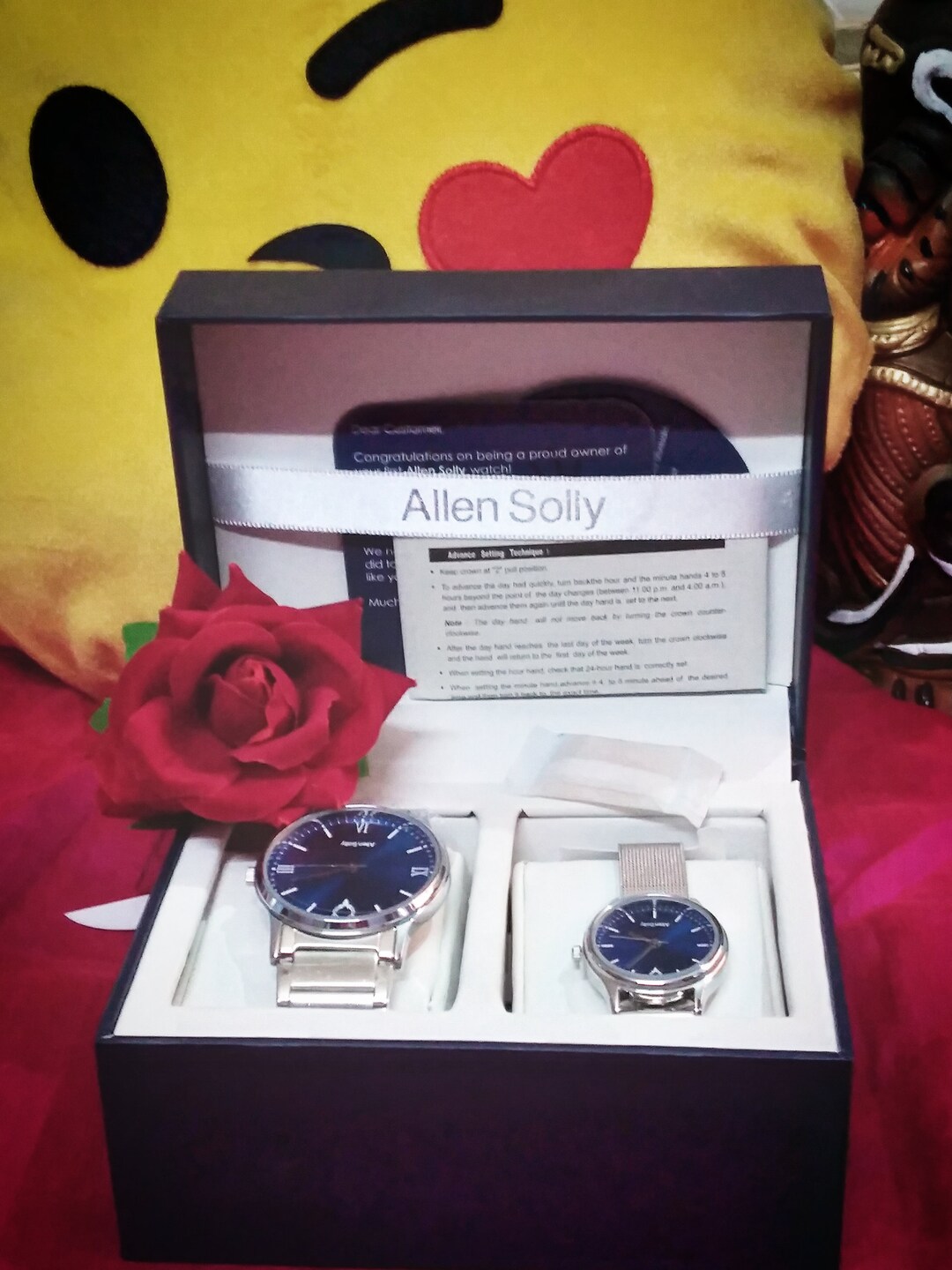 Allen Solly Couple Watch Etsy