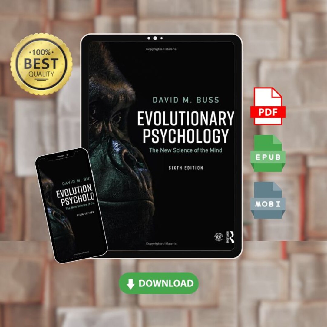 Evolutionary Psychology the New Science of the Mind