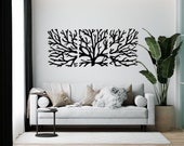 Tree Branch Wall Metal Laser Cut File svg dxf cdr pdf dwg | CNC Cutting Router Digital Vector Instand Download
