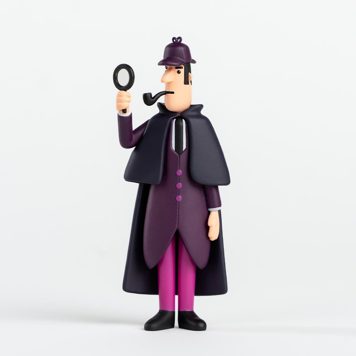 シャーロックホームズ　ロイヤル・ドルトンフィギュア探偵　置物　アンティーク Sherlock Holmes Figure - Etsy