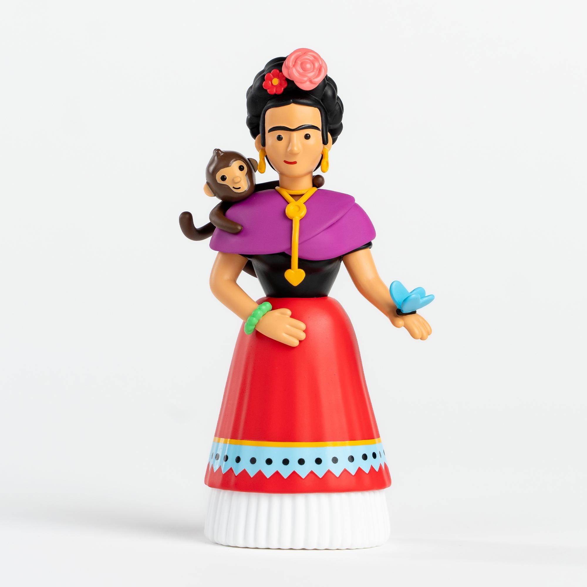 Frida Kahlo, Dreams - Collectable Art Toy Souvenir Collectible Artist Feminist LGBTQ Design Mexico Illustration Monkey Butterfly Cute Queer