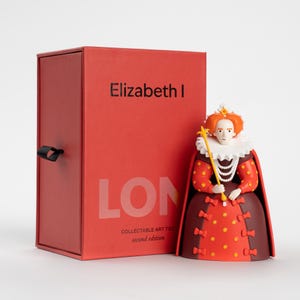 Elisabeth I. – Sammlerstück aus London | Souvenir, Sammlerstück, Design, Britischer Königlicher Turm, Historisches Symbol, Tudor-Feminismus, Modegeschenk Bild 6